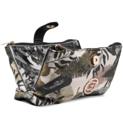 Gillian Jones Travel Clutch - Leaf Print 10008-19 -Clinique Salgsbutik 10008 1903