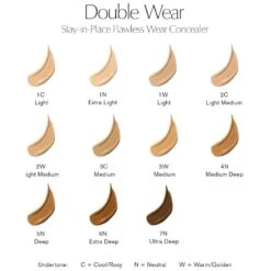 Estee Lauder Estée Lauder Double Wear Stay-In-Place Concealer 7 Ml - 1C Light -Clinique Salgsbutik estee lauder double wear stay in place concealer 7 ml light 1592210596