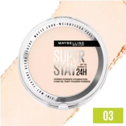 Maybelline New York Superstay 24H Hybrid Powder Foundation 9 Gr. - 3 -Clinique Salgsbutik maybelline new york superstay 24h hybrid powder foundation 9 gr 3n 1673610879
